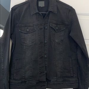 Joe’s jeans black denim jacket size S
